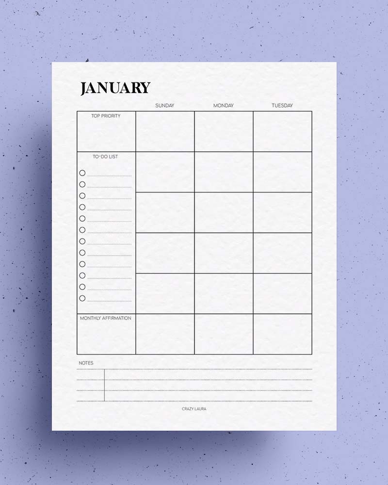 printable academic planner printable academic planner