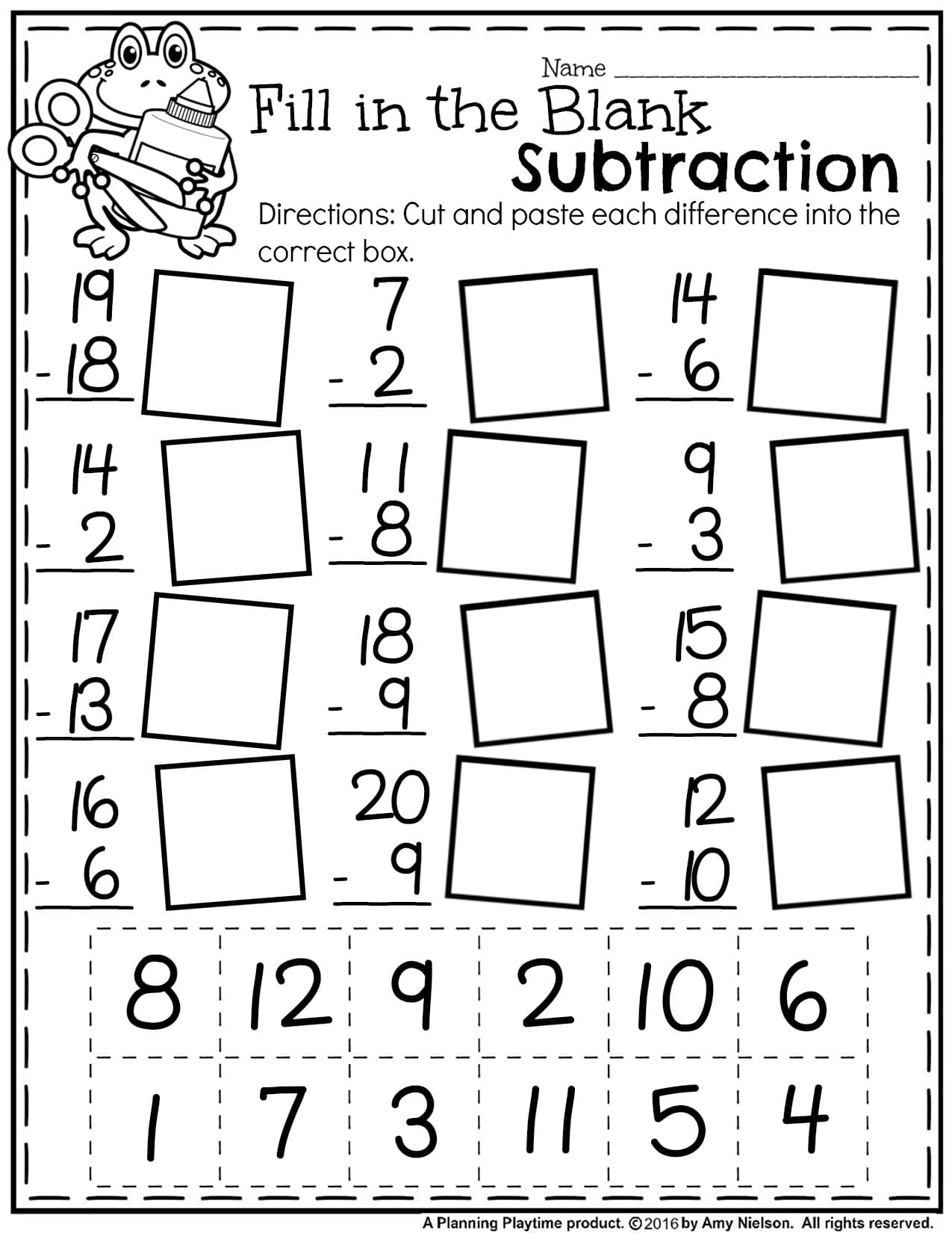 free printable math worksheets for 1st grade