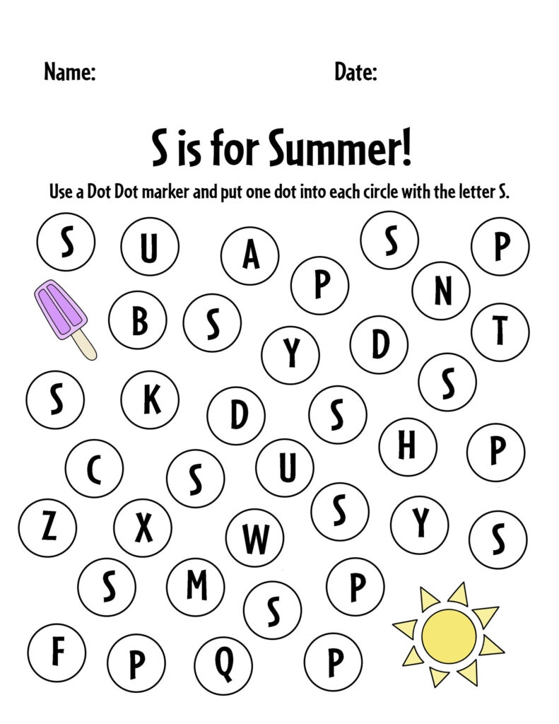 Summer Worksheets For Preschool The Hollydog Blog Summer Worksheets For Preschool The Hollydog Blog