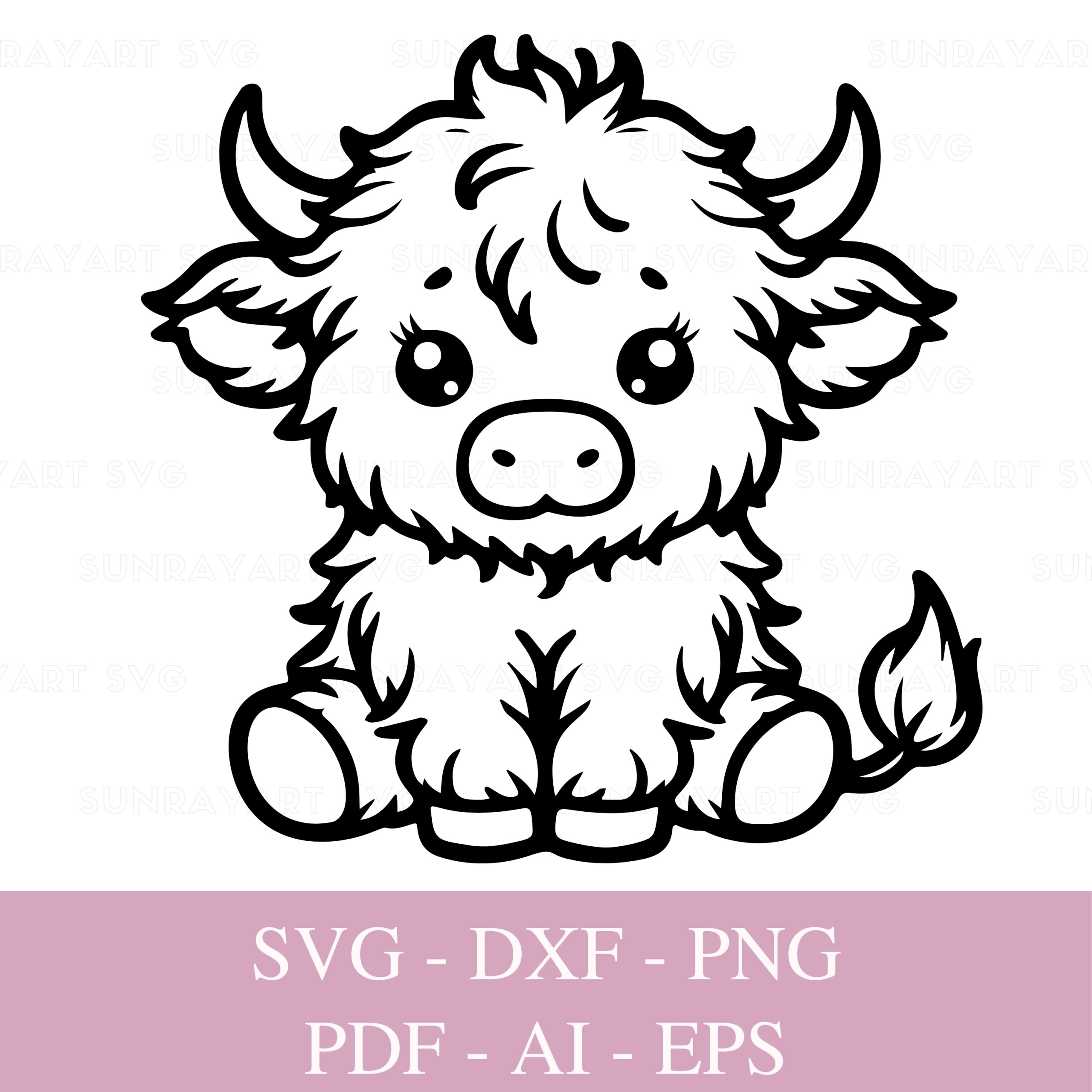 highland cow svg highland cow svg