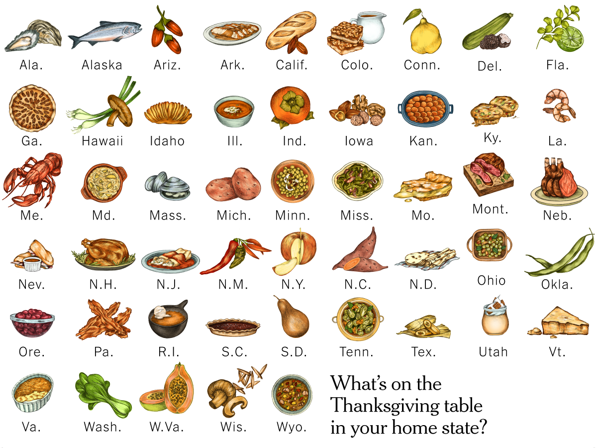 Thanksgiving Recipes Across The United States The New York Times