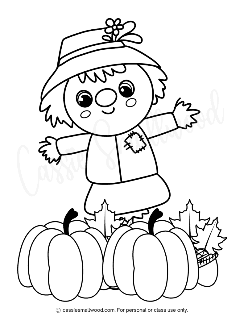easy fall coloring pages easy fall coloring pages