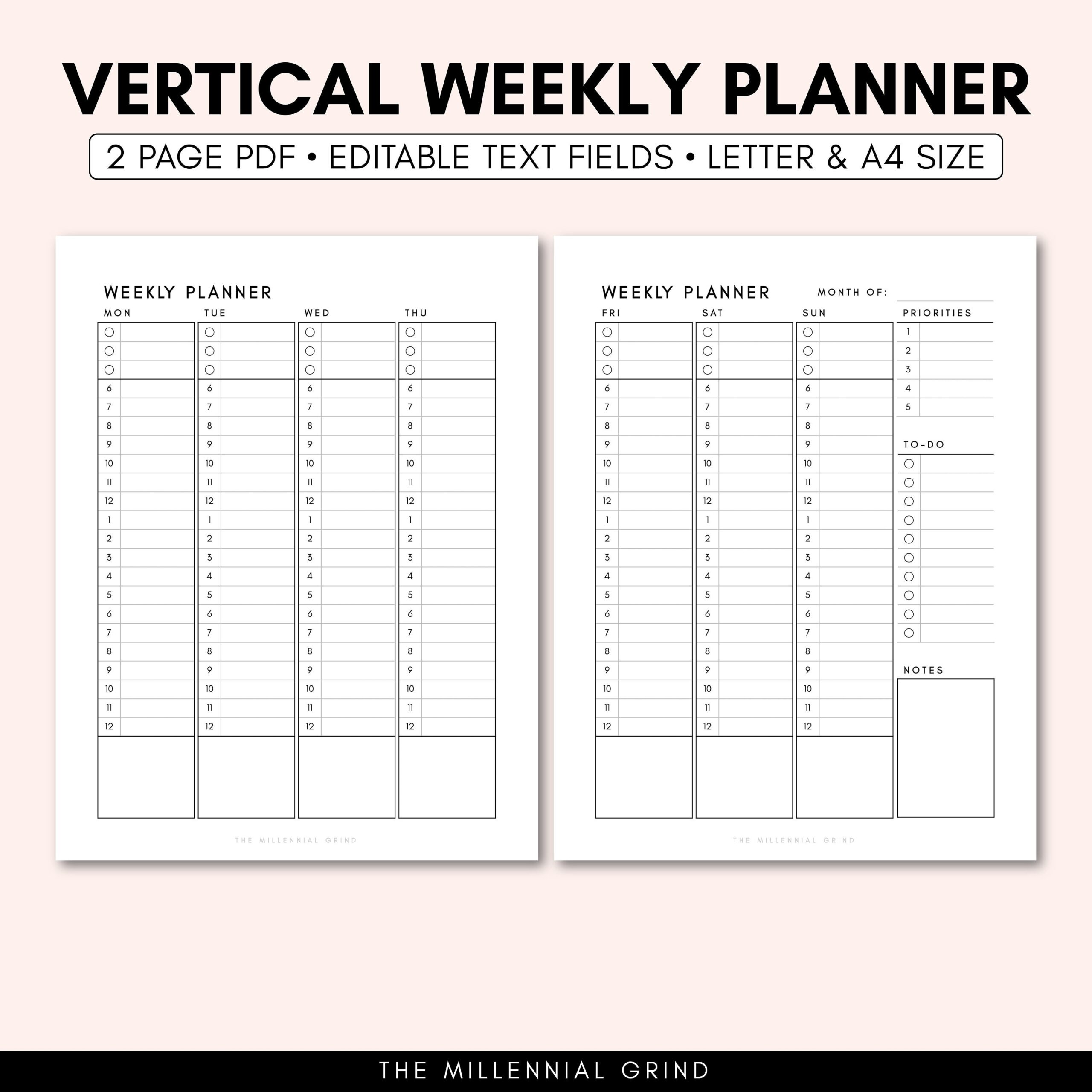 Vertical Weekly Planner Printable Vertical Weekly Planner Insert Vertical Weekly Planner Vertical Weekly Planner Editable Template Etsy Israel Vertical Weekly Planner Printable Vertical Weekly Planner Insert Vertical Weekly Planner Vertical Weekly Planner Editable Template Etsy Israel