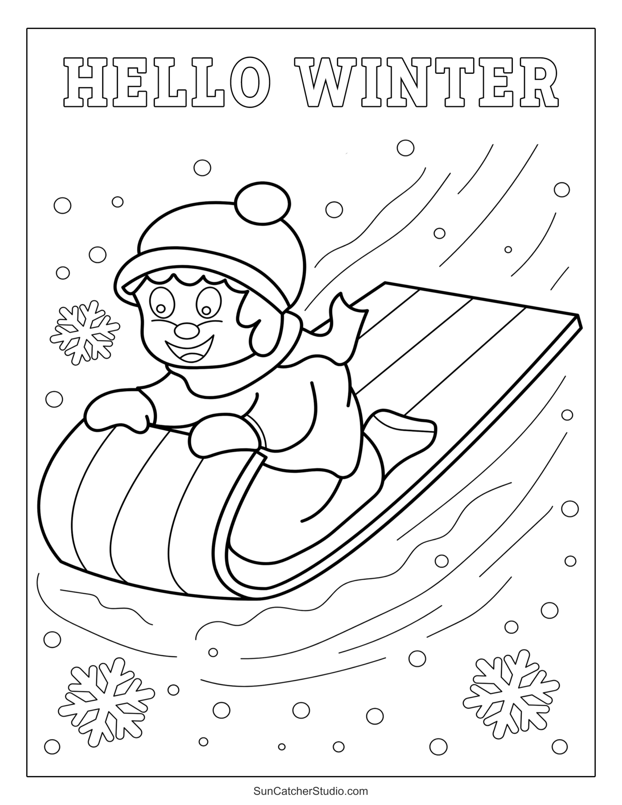 Winter Coloring Pages And Coloring Sheets Free Printables Monograms Design Tools Patterns DIY Projects Winter Coloring Pages And Coloring Sheets Free Printables Monograms Design Tools Patterns DIY Projects