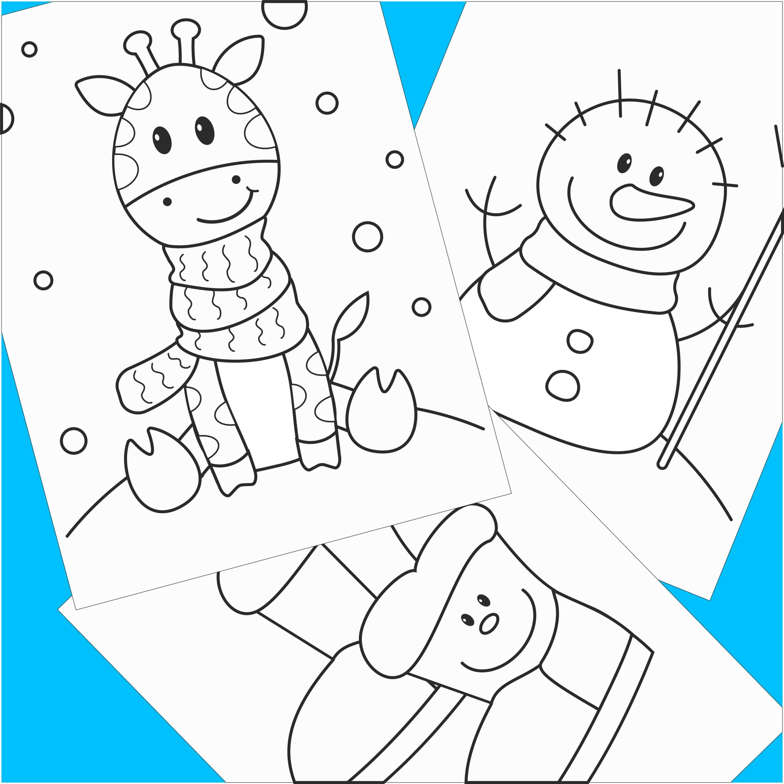 free winter coloring pages free winter coloring pages